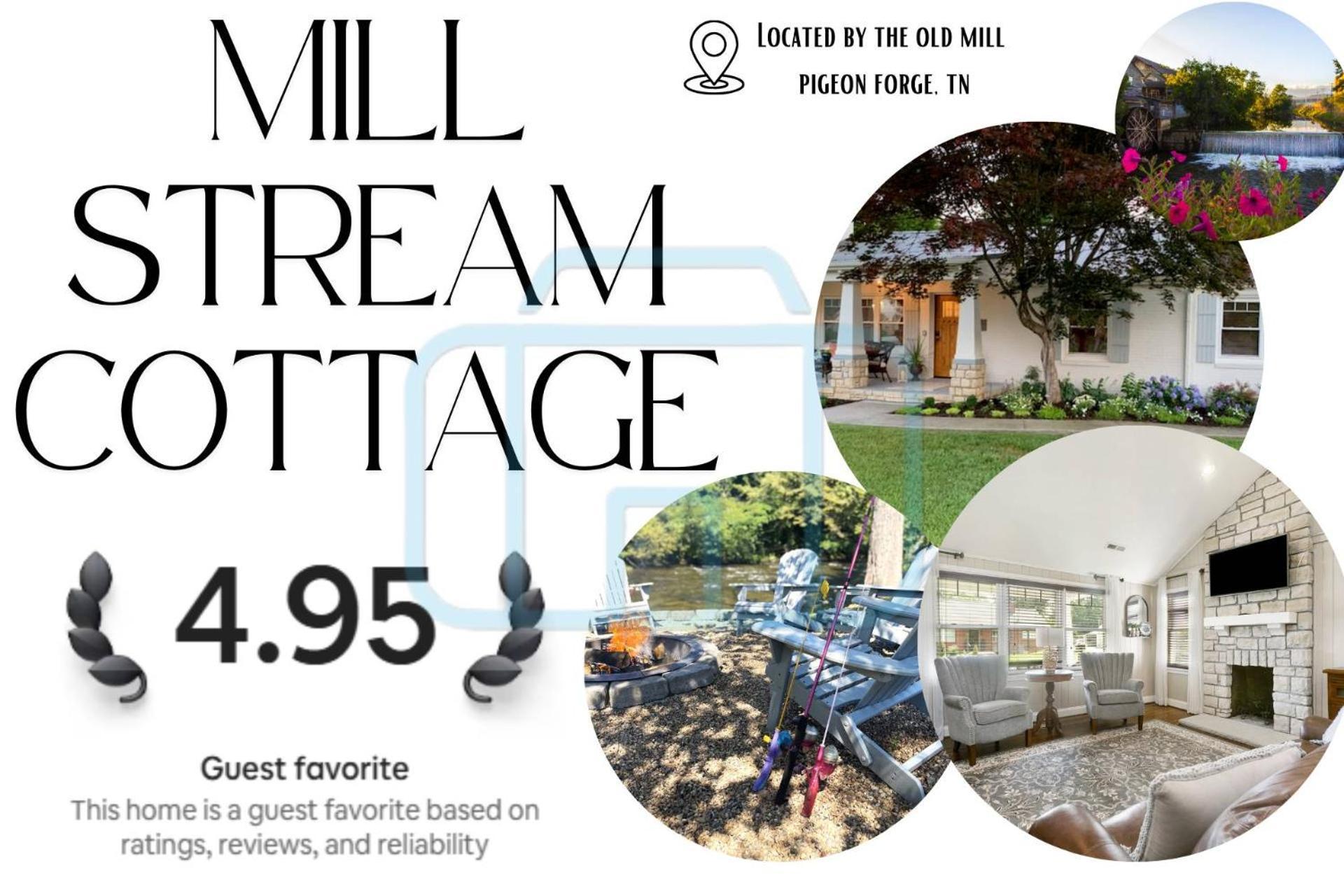 Mill Stream Cottage Пиджен-Фордж Экстерьер фото
